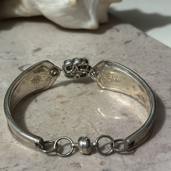 Vintage Silver Spoon Bracelet - Picture 6 of 16